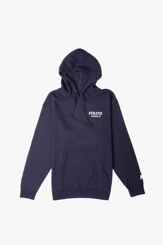 Athletic Brewing Co. Midweight Hoodie - Navy