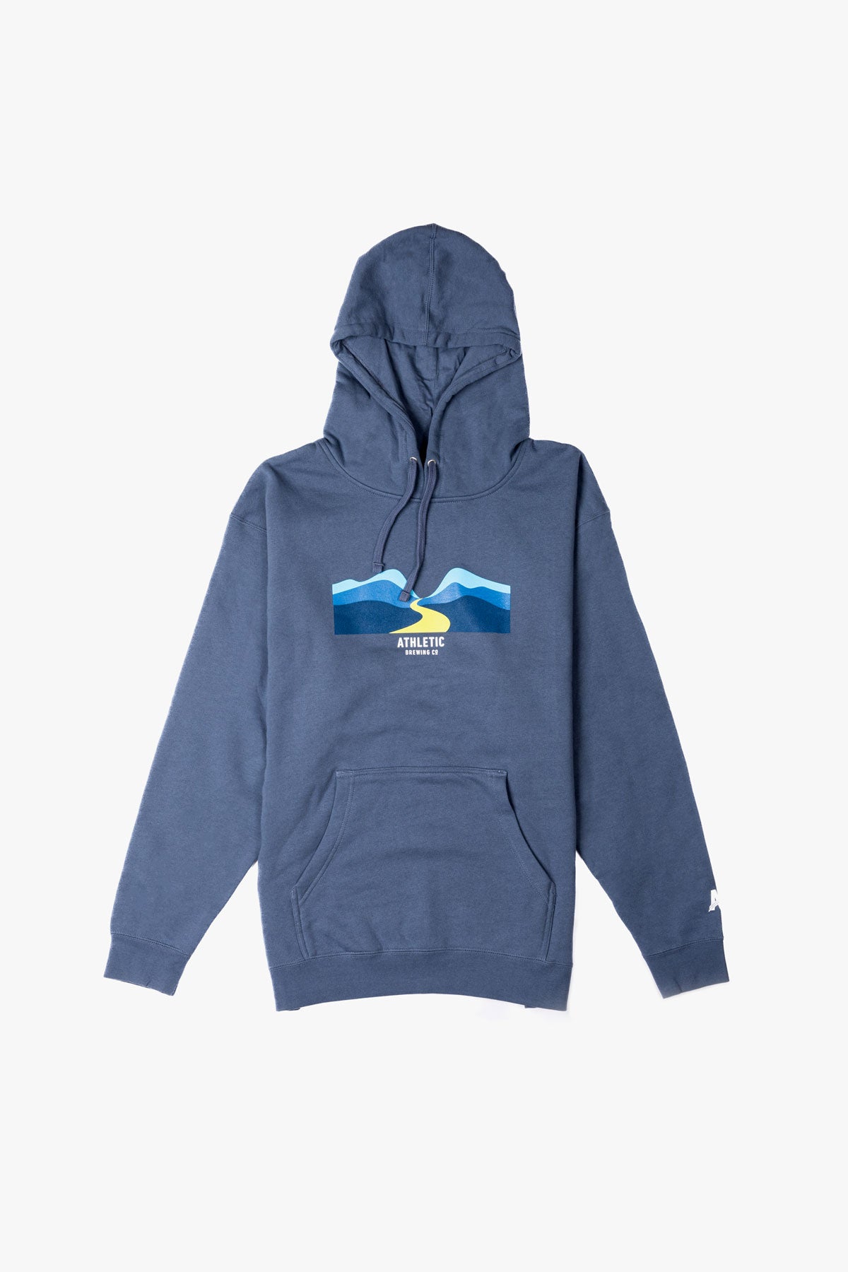 Athletic Brewing Co. Midweight Hoodie -  Storm Blue