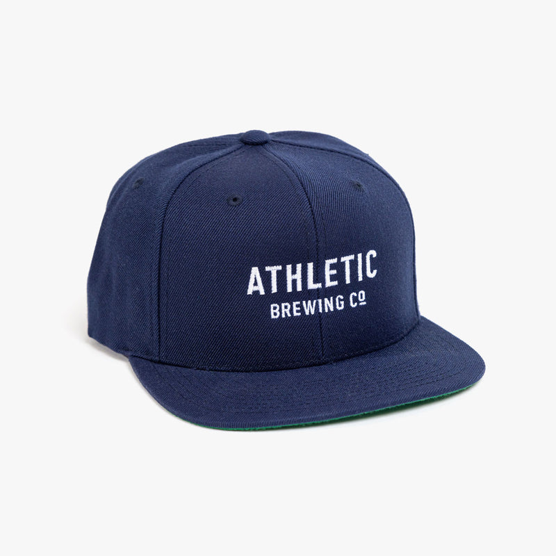 Athletic Brewing Co. Lettering Hat - Navy