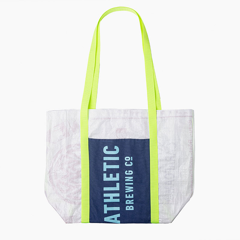 Athletic Brewing Co Upcycled Malt Tote Bag  - Run Wild