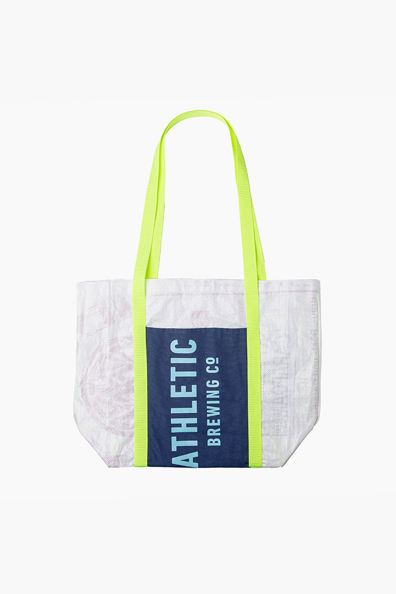 Athletic Brewing Co Upcycled Malt Tote Bag  - Run Wild