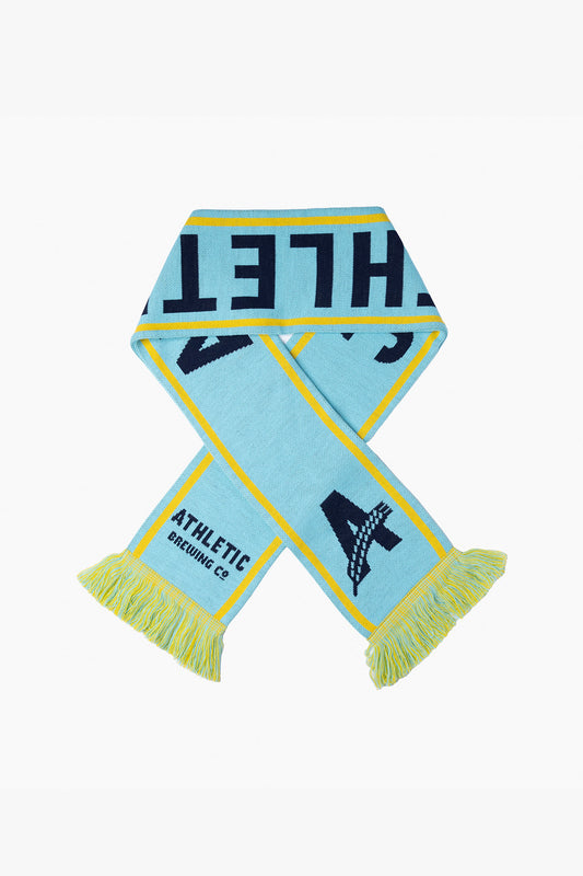 Athletic Brewing Co Custom Woven Fringe Scarf - Run Wild