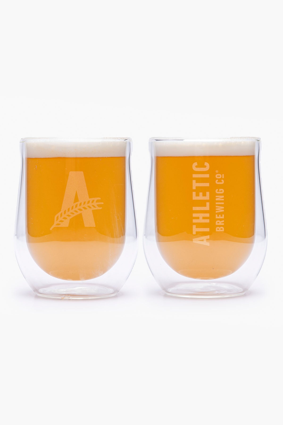 Athletic CORKCICLE Stemless Glass Set of 2