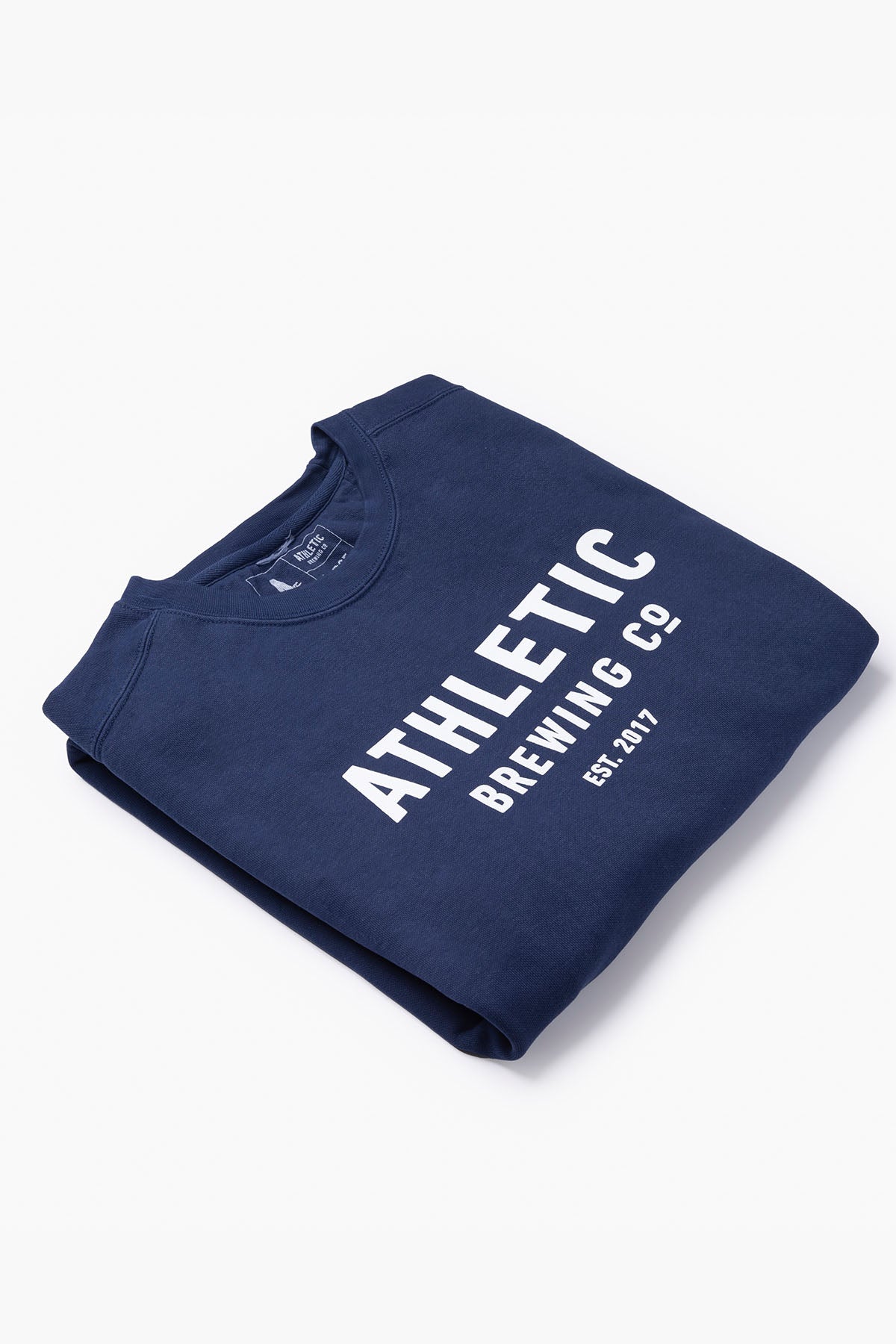 Athletic Brewing Co Crewneck Sweatshirt - Navy