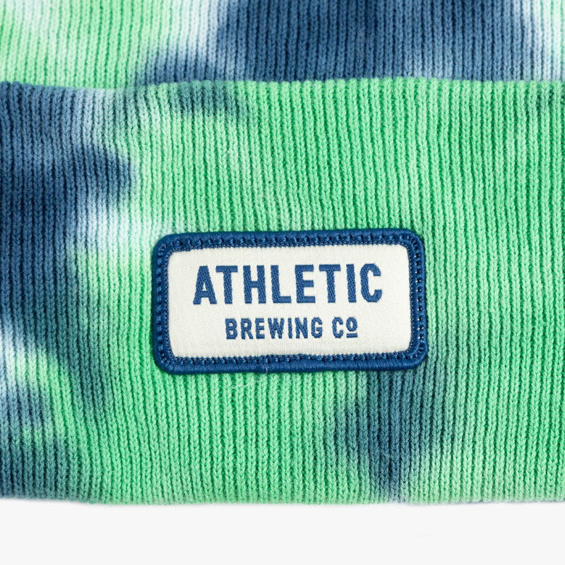 Athletic Brewing Co Tie Dye Cuff Beanie