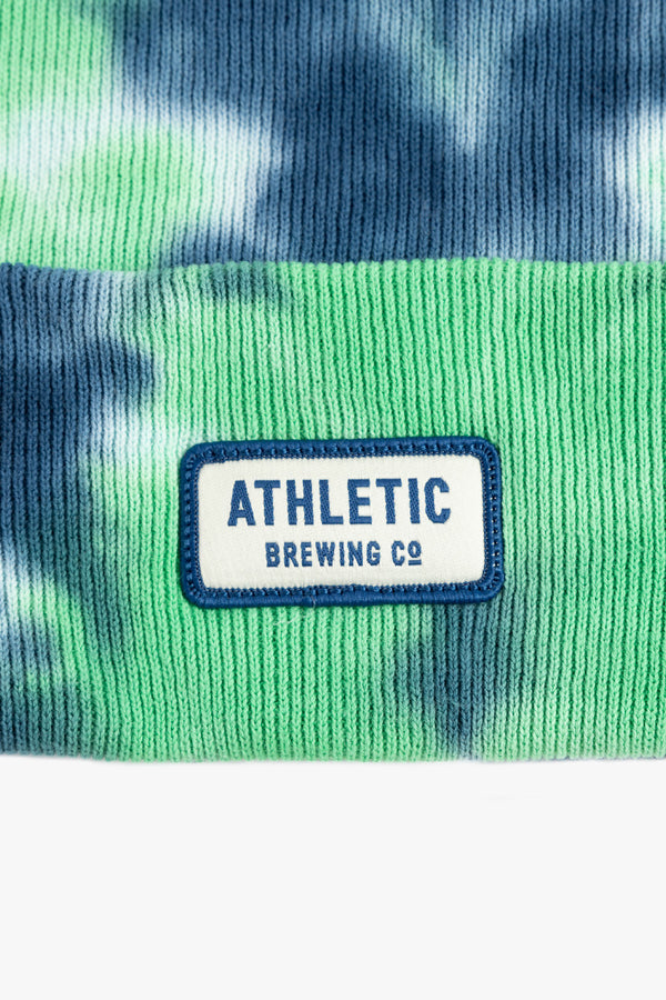 Athletic Brewing Co Tie Dye Cuff Beanie