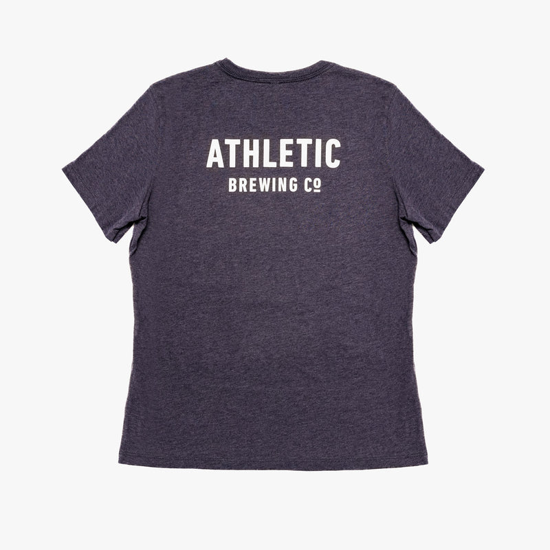 Athletic Brewing Co Logo T-Shirt Women's - Navy