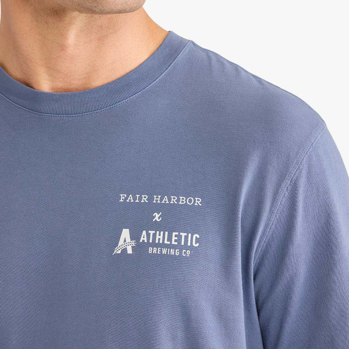 Athletic Brewing x Fair Harbor Salty Suds Saltaire Tee