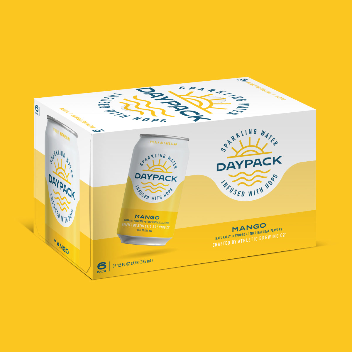 Mango Sparkling Water | DayPack by Athletic Brewing Co.