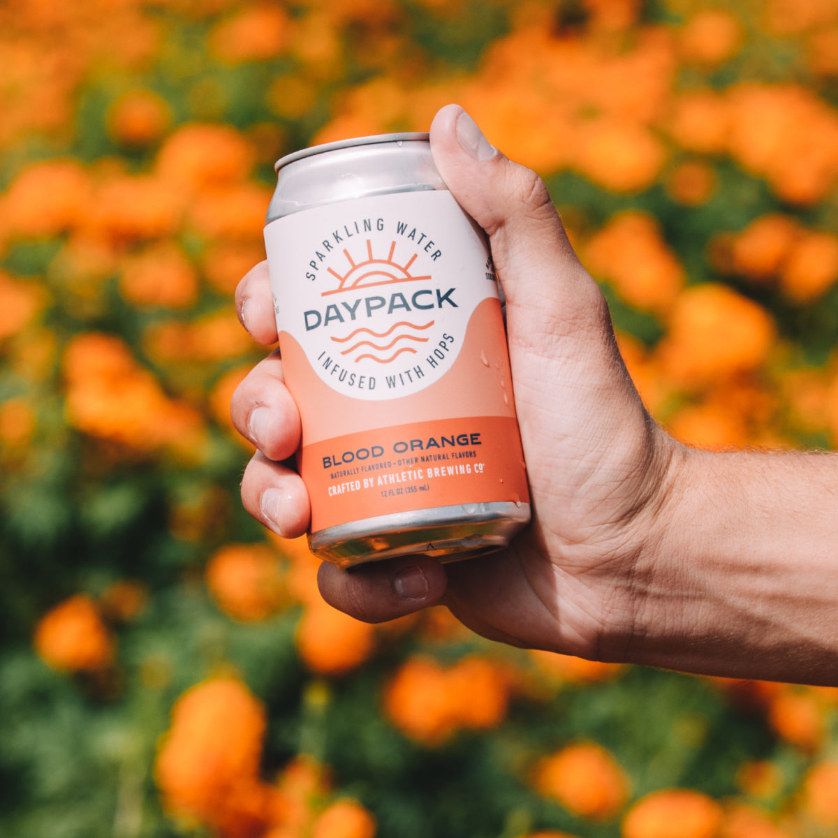 blood orange daypack can