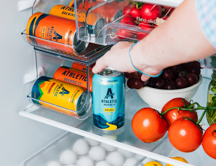can in fridge