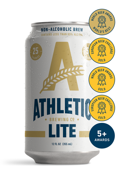 Athletic Lite Non Alcoholic Light Beer Athletic Brewing Co.