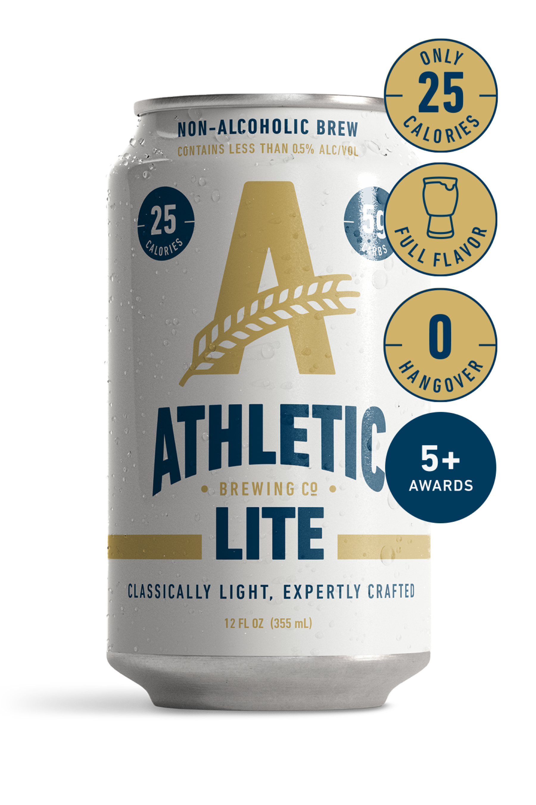 Athletic Lite can and awards 