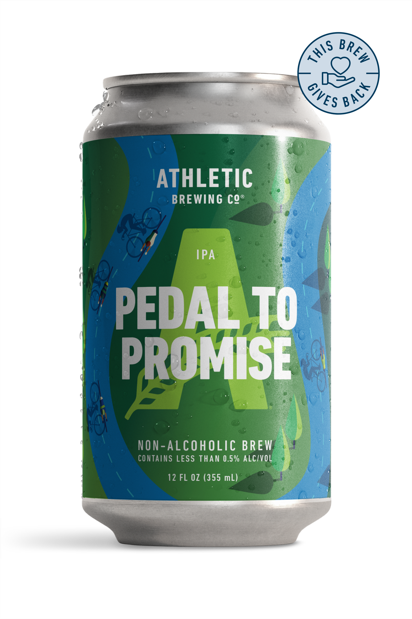 to pedal Pedal to Promise – Athletic Brewing Company