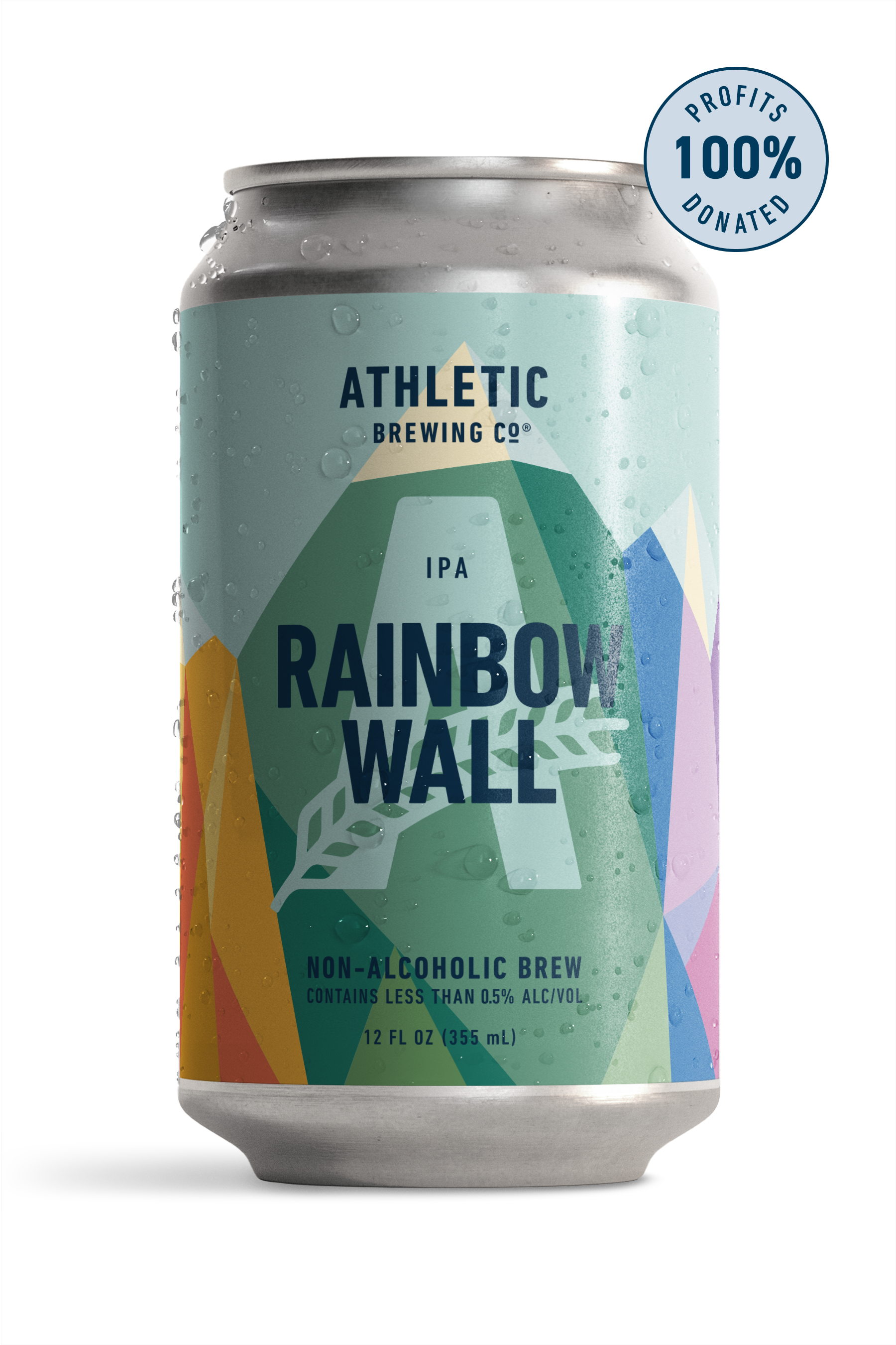 Promotional Rainbow Can Coolers (12 Oz., 4)