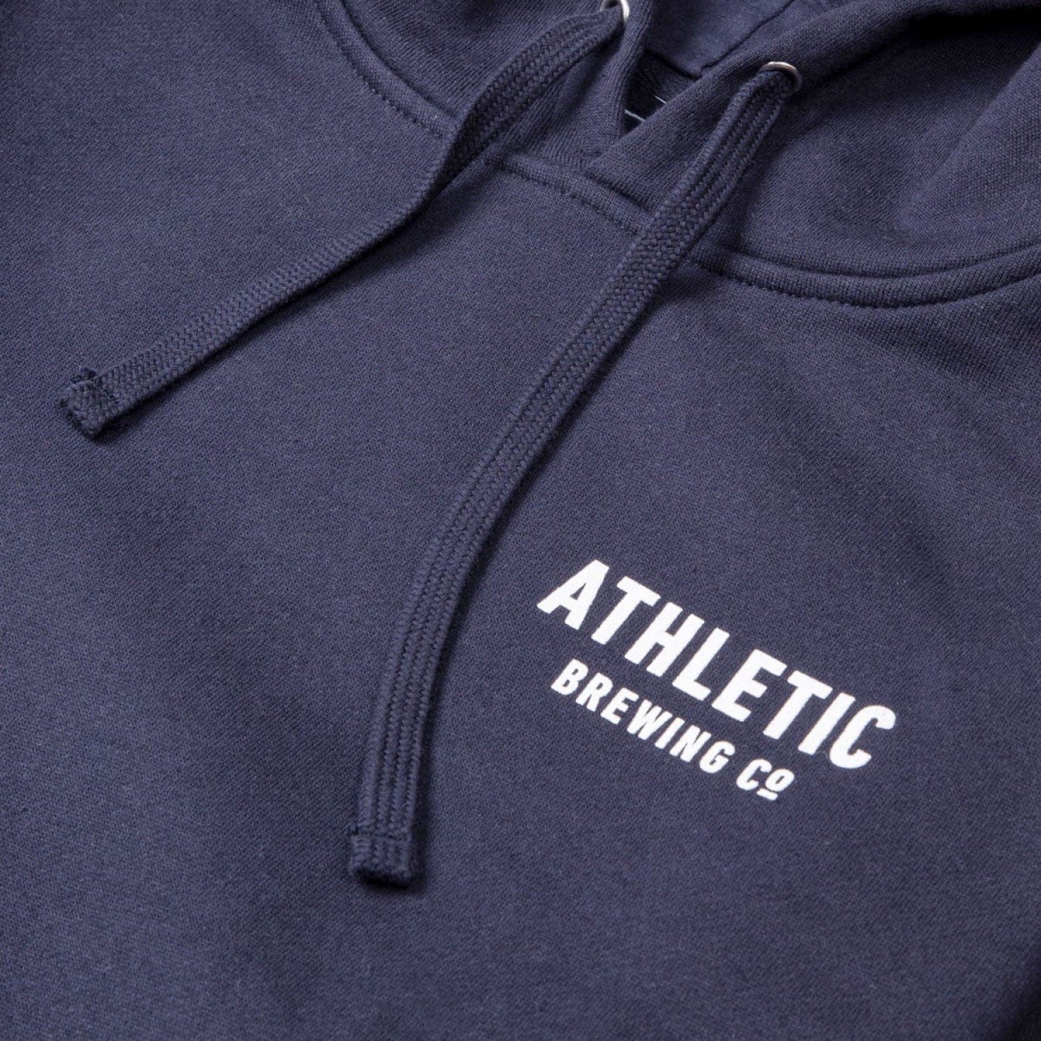 Athletic Brewing Co. Midweight Hoodie -  Navy