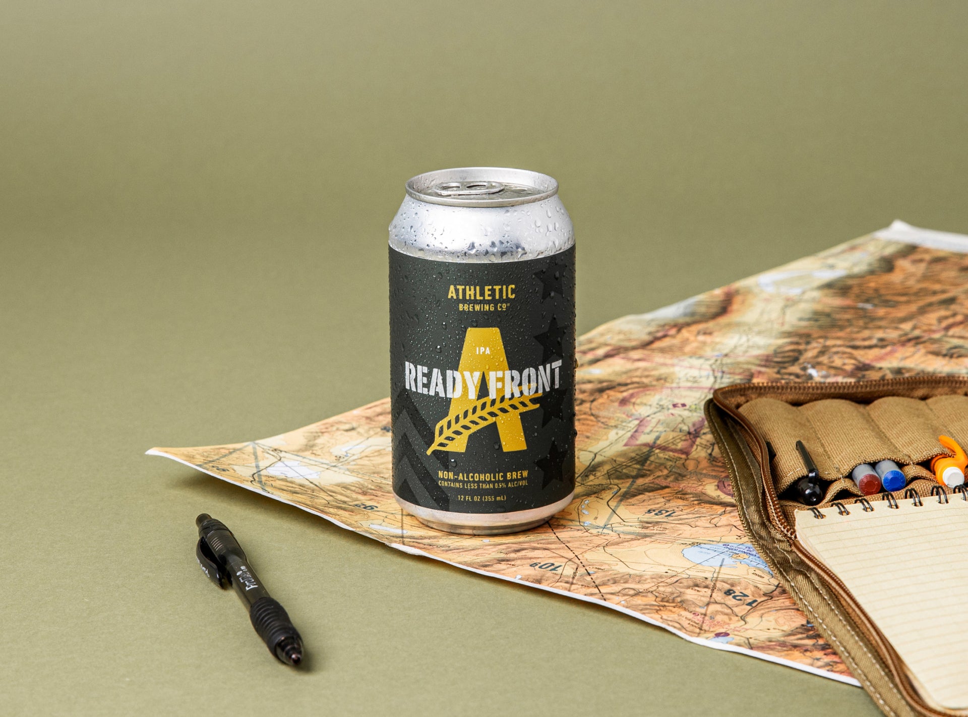 Ready Front on a map and dek