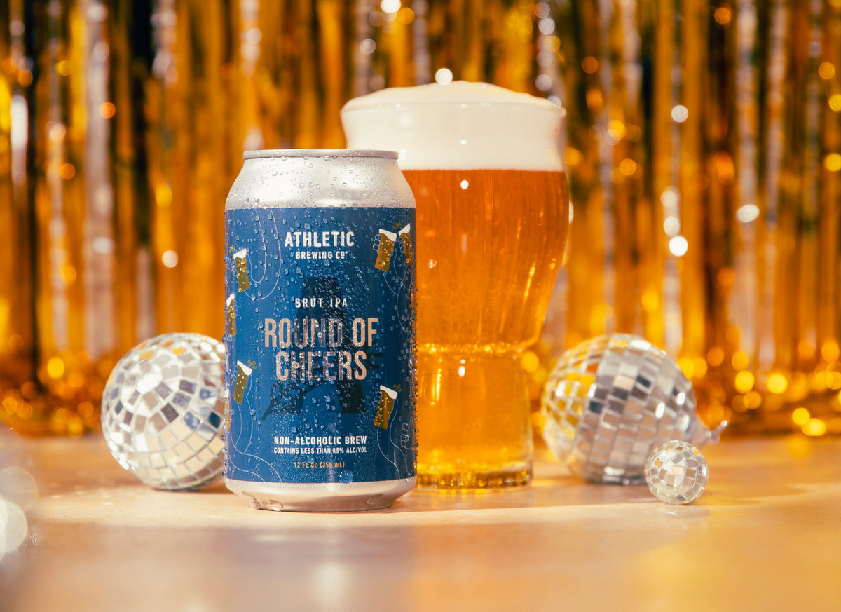 Round of Cheers brew with disco balls