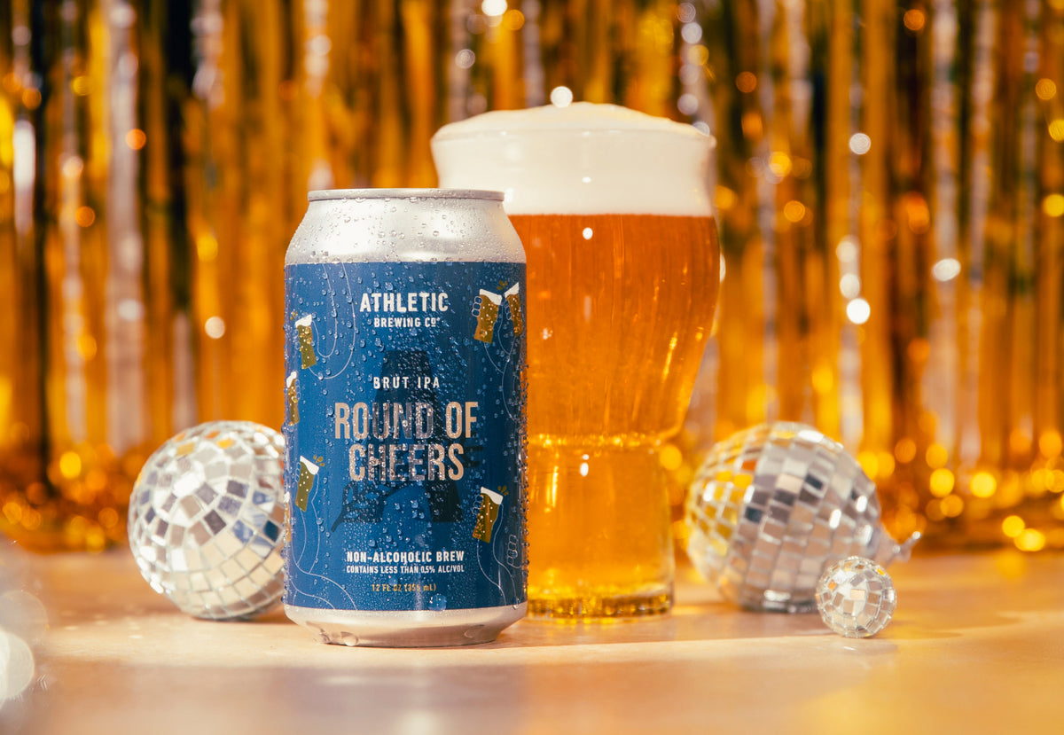 Round of Cheers brew with disco balls mobile