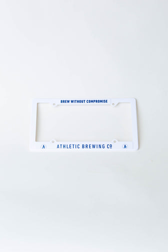 Athletic Brewing License Plate Frame