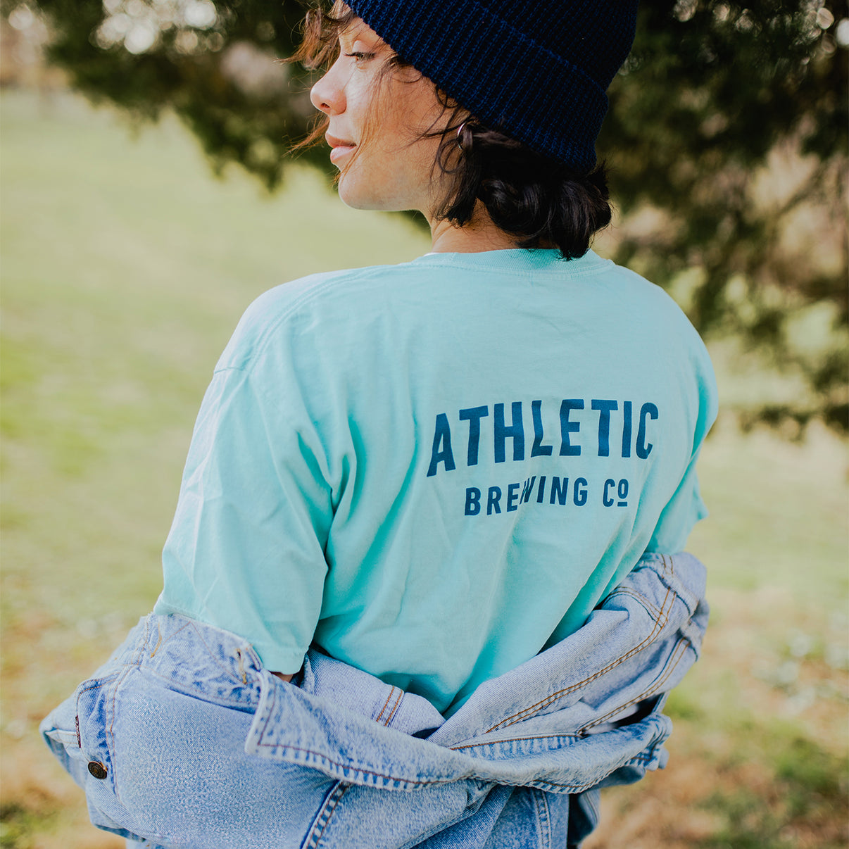 Athletic Brewing Co Logo T-Shirt - Mint