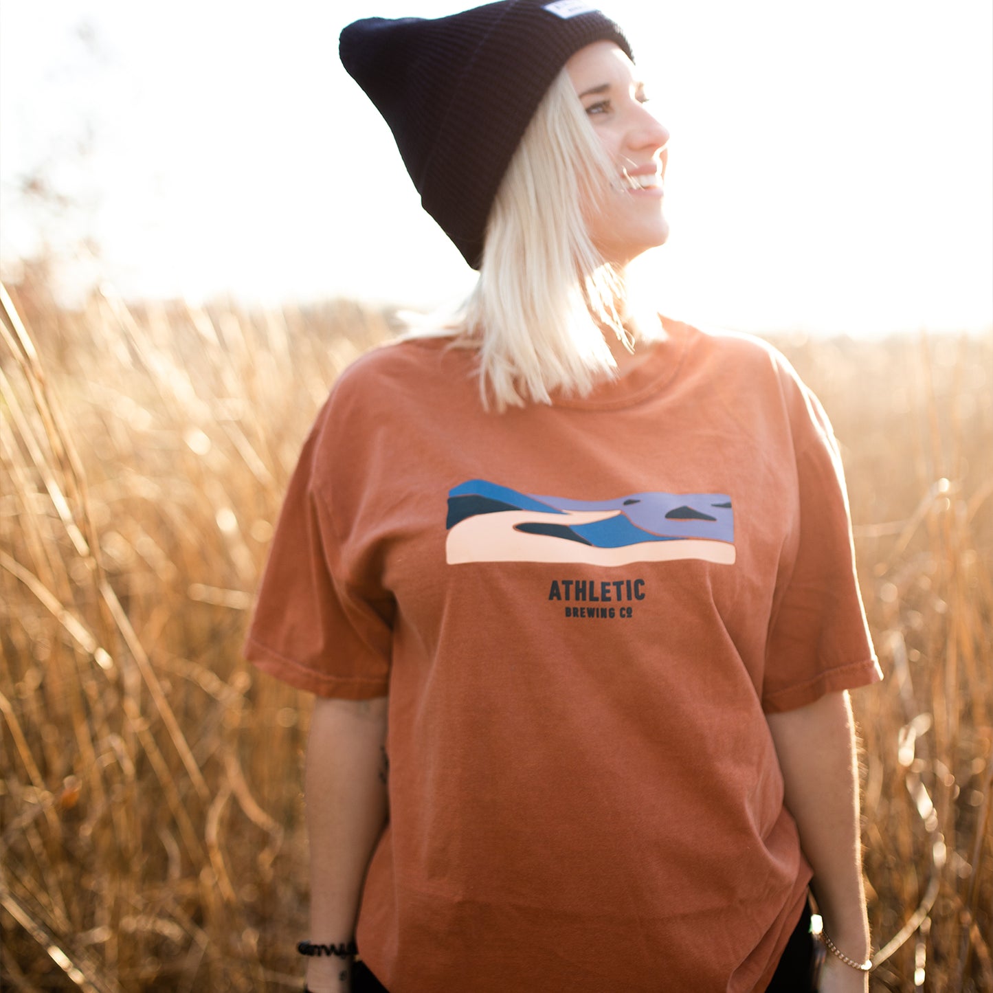 Flagship Landscape T-Shirt- Free Wave