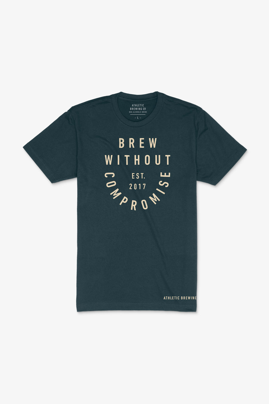 Brew Without Compromise T-Shirt - Navy