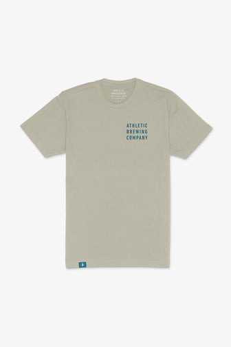 Athletic Brewing Co. T-Shirt - Tan