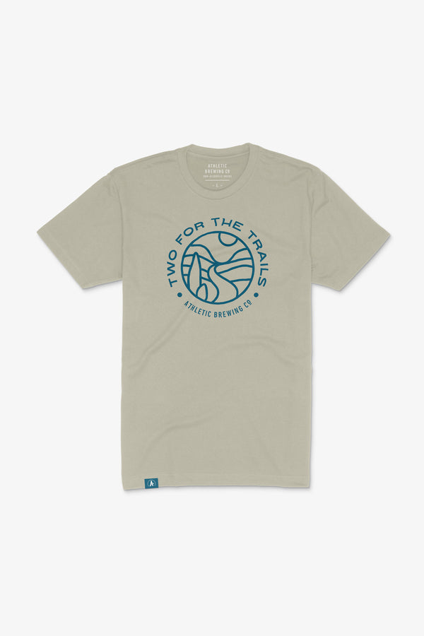Two For the Trails T-Shirt - Tan