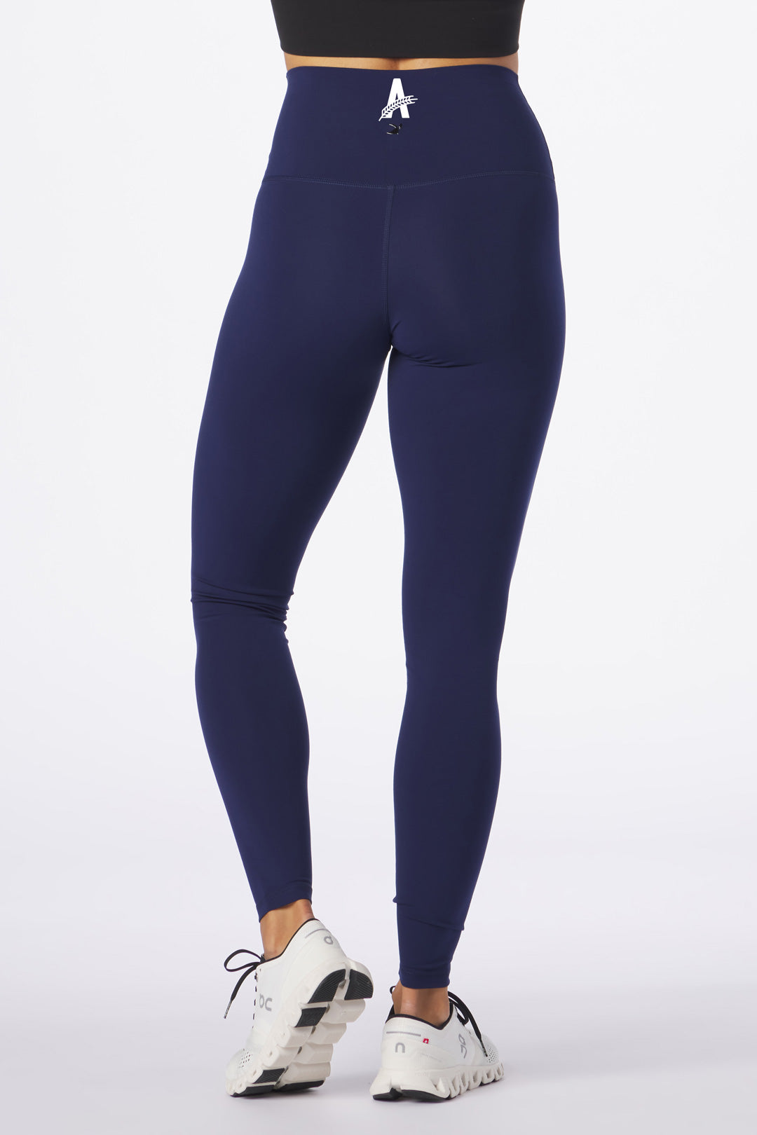 Cropped Workout Leggings Seamless Mesh Panel Athletic Tights | SHEIN IN