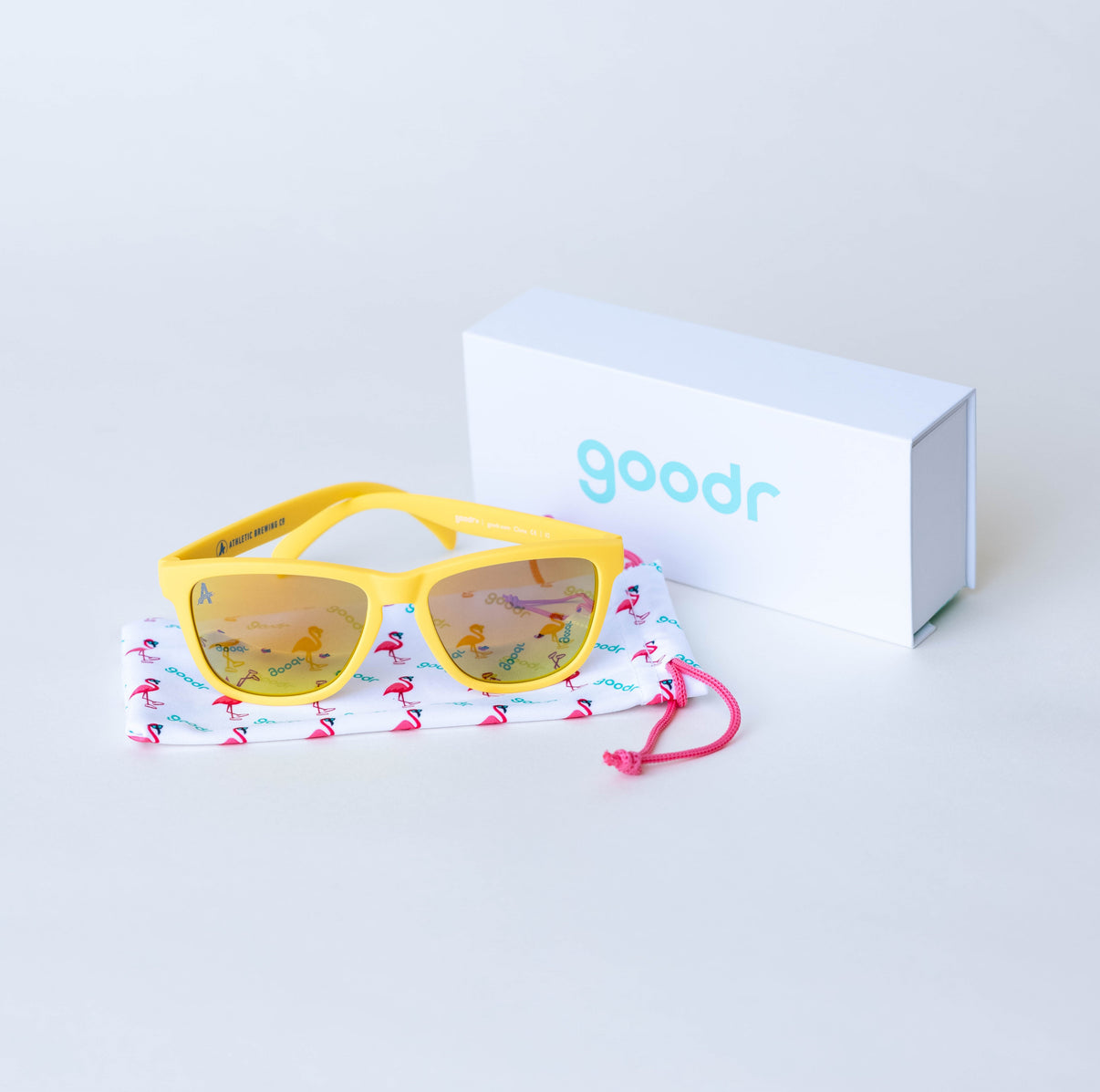 Athletic Goodr Sunglasses - Yellow