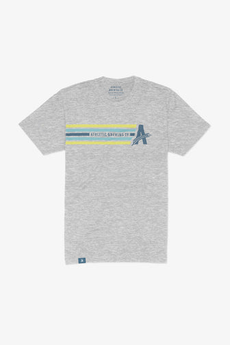 Grey Brand Stripes T-Shirt Unisex